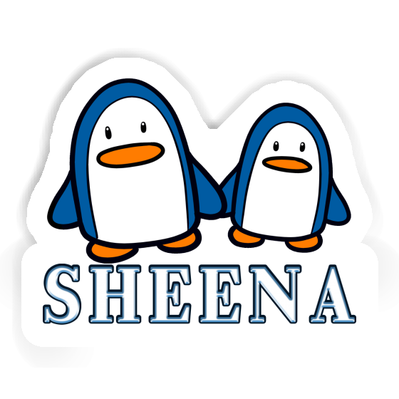 Autocollant Sheena Pingouin Notebook Image