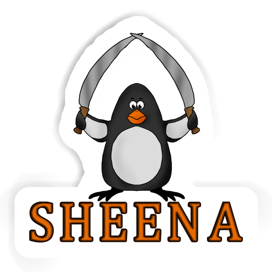 Autocollant Pingouin de combat Sheena Notebook Autocollant Pingouin de combat Sheena Notebook Image