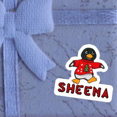 Sheena Sticker Weihnachtspinguin Gift package Image