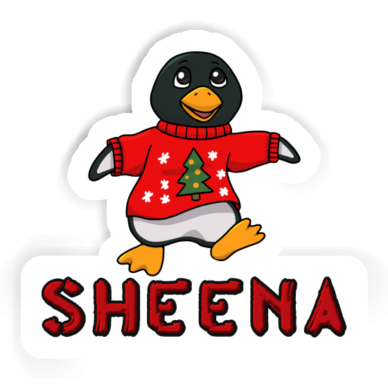 Autocollant Sheena Pingouin de Noël Notebook Autocollant Sheena Pingouin de Noël Notebook Image
