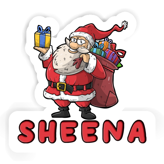Autocollant Père Noël Sheena Notebook Image