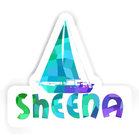 Sheena Autocollant Voilier Laptop Image