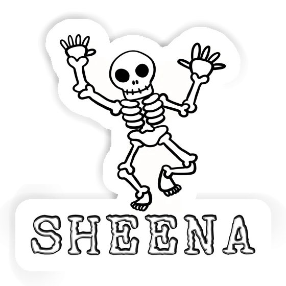 Sticker Skeleton Sheena Laptop Image