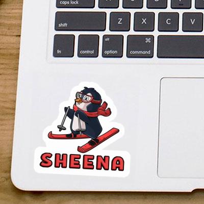 Autocollant Skieuse Sheena Notebook Autocollant Skieuse Sheena Gift package Image