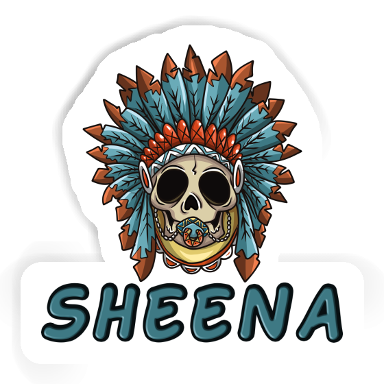 Autocollant Bébé tête de mort Sheena Autocollant Bébé tête de mort Sheena Image