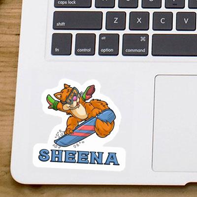Sheena Autocollant Ridergirl Laptop Image