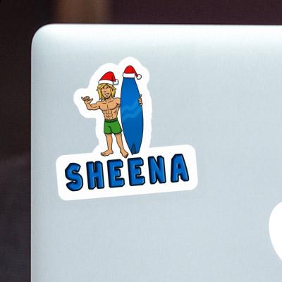 Autocollant Surfeur Sheena Laptop Autocollant Surfeur Sheena Laptop Image