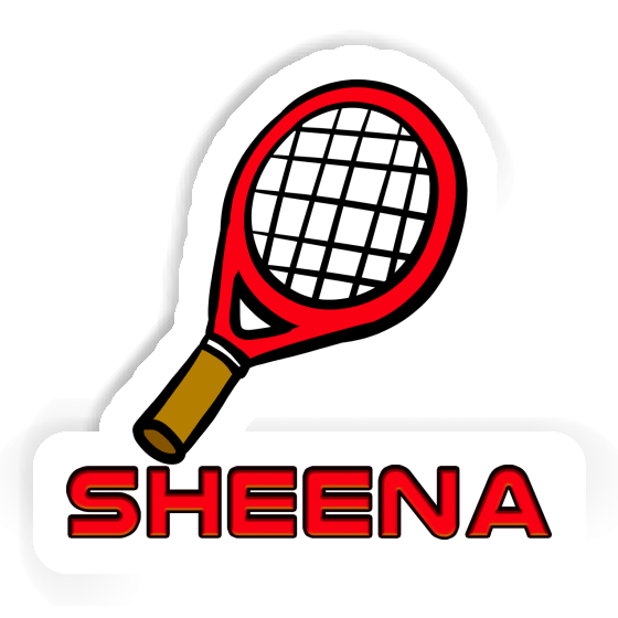 Autocollant Sheena Raquette de tennis Autocollant Sheena Raquette de tennis Image