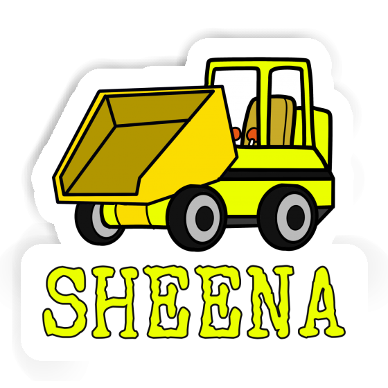 Benne avant Autocollant Sheena Image
