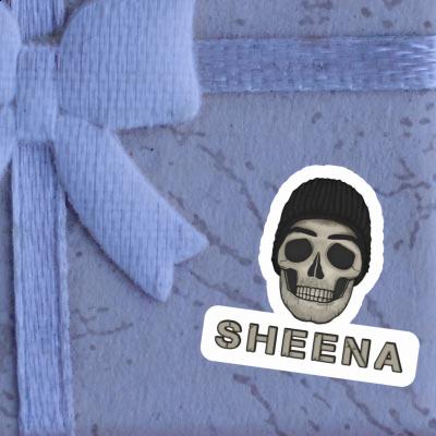 Autocollant Tête de mort Sheena Notebook Autocollant Tête de mort Sheena Gift package Image