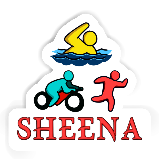 Autocollant Sheena Triathlète Gift package Image
