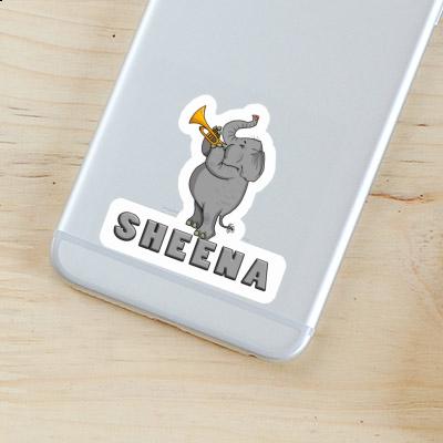 Sticker Sheena Elefant Gift package Image