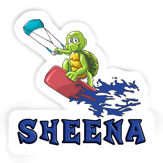 Autocollant Kitesurfeur Sheena Gift package Image