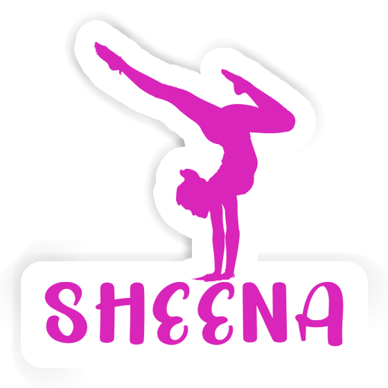 Sticker Yoga-Frau Sheena Notebook Sticker Yoga-Frau Sheena Notebook Image