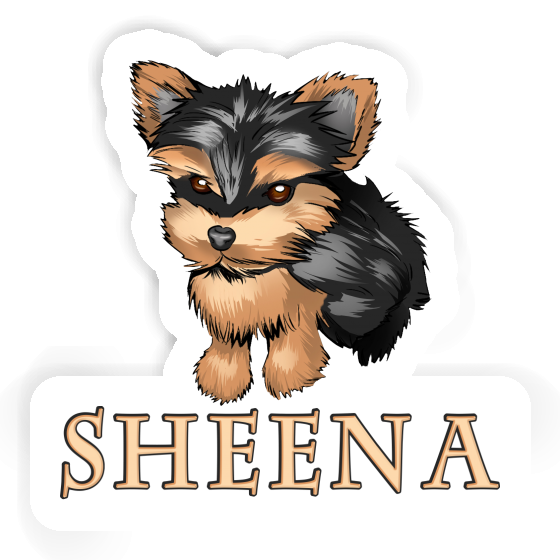 Sheena Autocollant Terrier Notebook Image