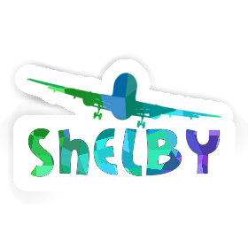 Shelby Sticker Flugzeug Image