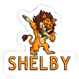 Shelby Sticker Lion Image