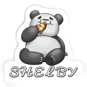Sticker Shelby Pizza-Panda Image
