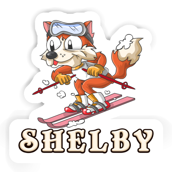Shelby Autocollant Skieur Notebook Shelby Autocollant Skieur Gift package Image