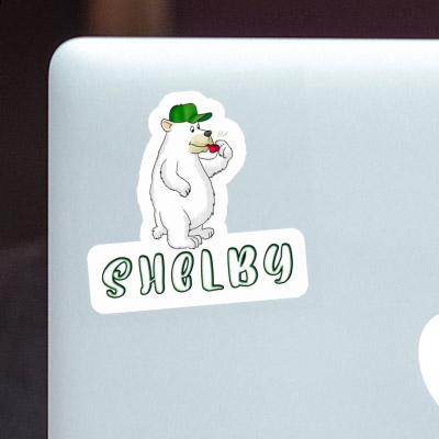 Sticker Shelby Ice Bear Notebook Sticker Shelby Ice Bear Gift package Image