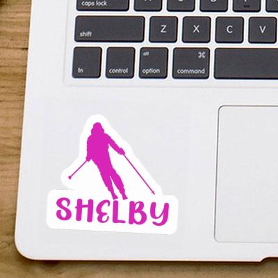 Shelby Autocollant Skieuse Shelby Autocollant Skieuse Image