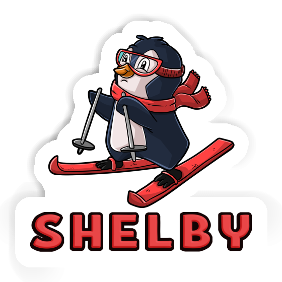 Autocollant Skieuse Shelby Laptop Autocollant Skieuse Shelby Laptop Image