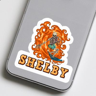 Surfeur Autocollant Shelby Laptop Surfeur Autocollant Shelby Laptop Image