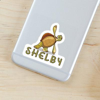 Tortue yoga Autocollant Shelby Notebook Tortue yoga Autocollant Shelby Notebook Image