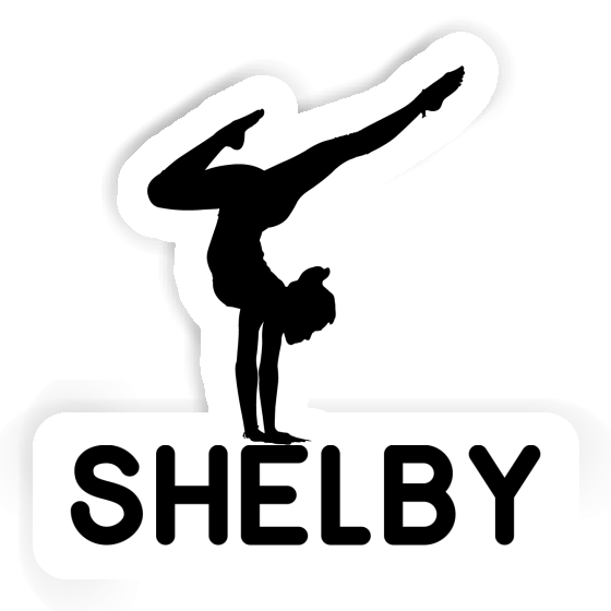 Autocollant Shelby Femme de yoga Notebook Autocollant Shelby Femme de yoga Gift package Image