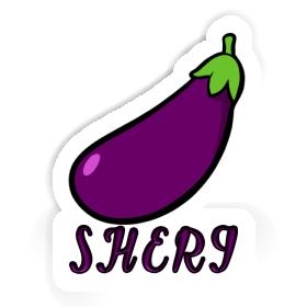 Sheri Sticker Aubergine Image