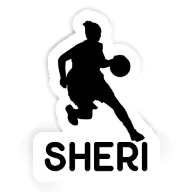 Basketballspielerin Sticker Sheri Image