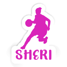 Sheri Aufkleber Basketballspielerin Image