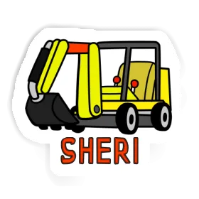 Sheri Sticker Minibagger Image