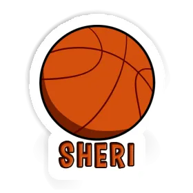Basket-ball Autocollant Sheri Image