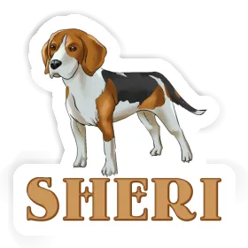 Aufkleber Sheri Beagle Image