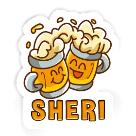 Autocollant Bière Sheri Image