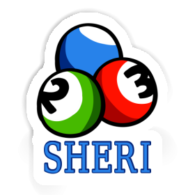 Billardkugel Sticker Sheri Image