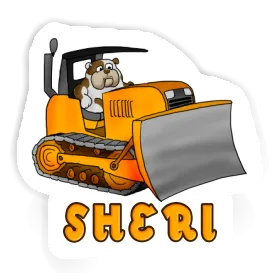 Sheri Sticker Bulldozer Image