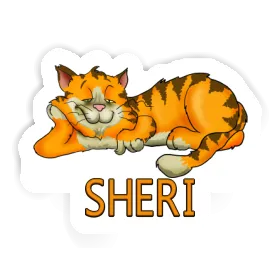Chat Autocollant Sheri Image