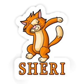 Autocollant Sheri Chat Image