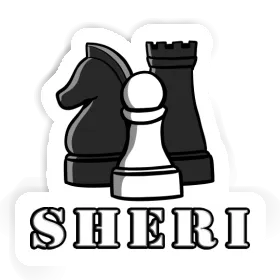 Chessman Sticker Sheri Image