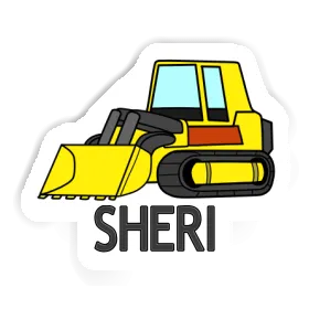 Autocollant Chargeur à chenilles Sheri Image