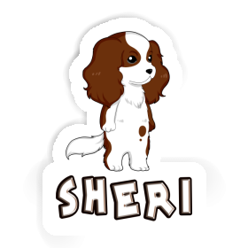 Sheri Autocollant Cavalier King Charles Spaniel Image