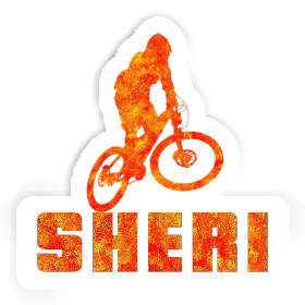 Sheri Aufkleber Downhiller Image