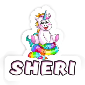 Sheri Sticker Baby-Einhorn Image