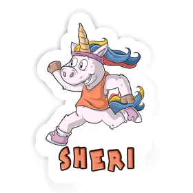 Sticker Sheri Läuferin Image