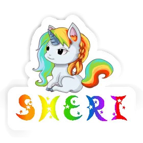 Sheri Sticker Einhorn Image