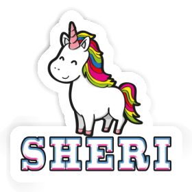 Einhorn Sticker Sheri Image