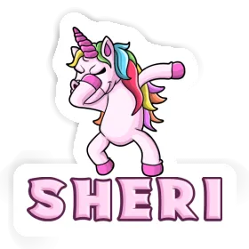 Aufkleber Einhorn Sheri Image