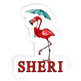 Flamingo Aufkleber Sheri Image